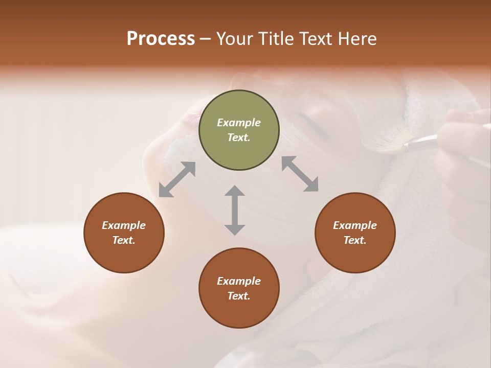 Feminine Naked Spa PowerPoint Template