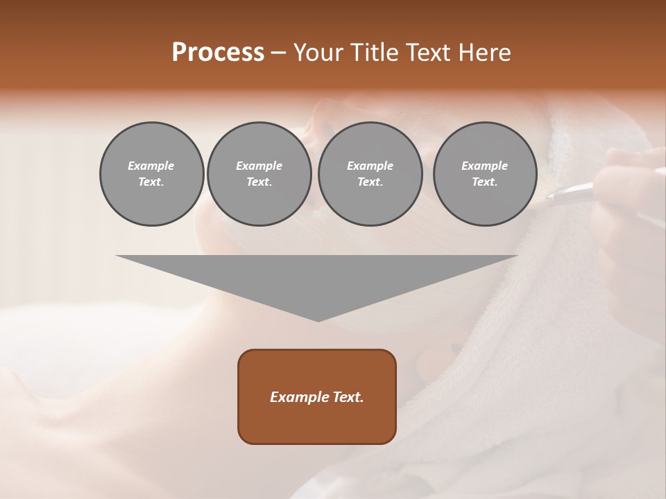 Feminine Naked Spa PowerPoint Template