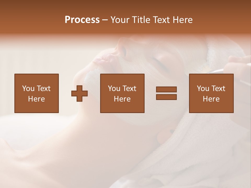 Feminine Naked Spa PowerPoint Template