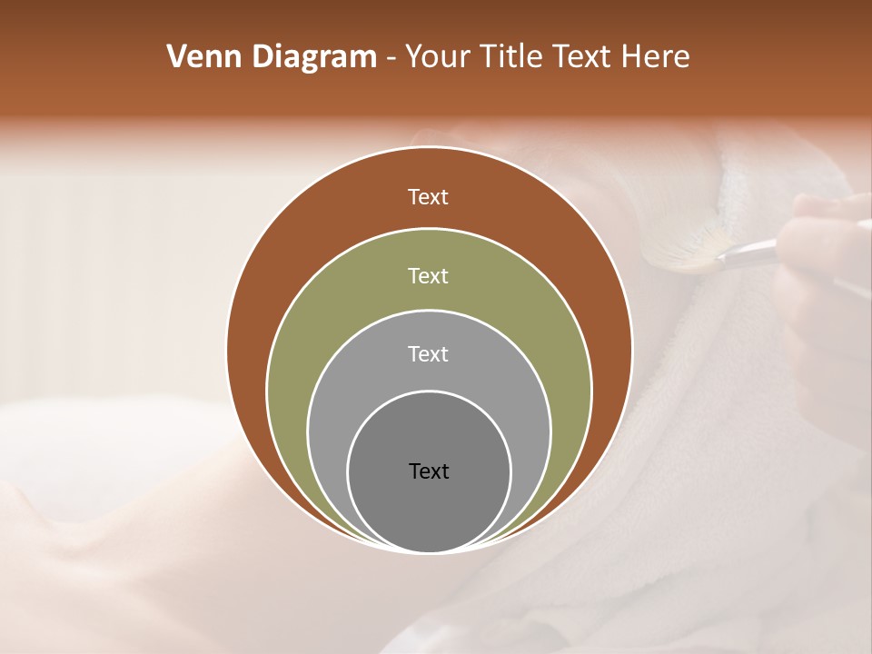 Feminine Naked Spa PowerPoint Template