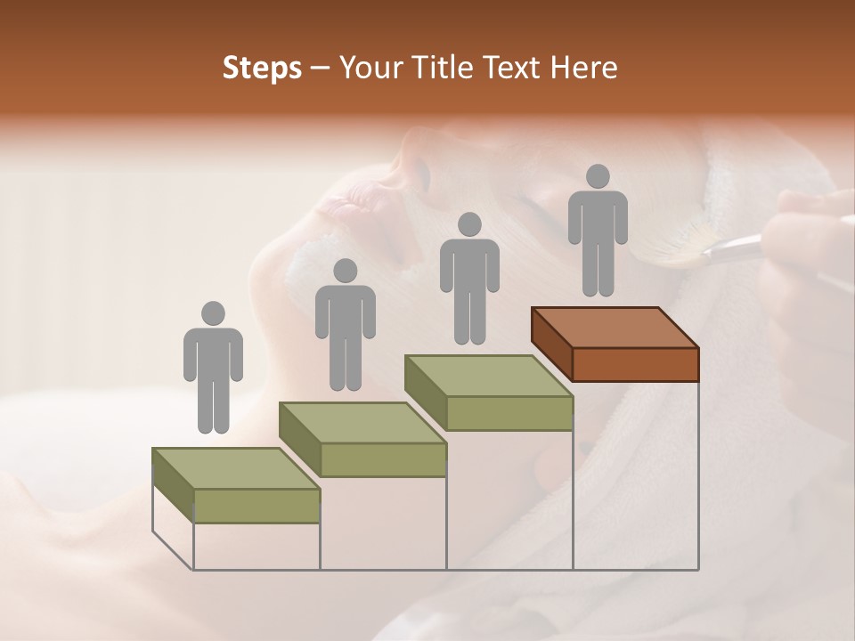 Feminine Naked Spa PowerPoint Template