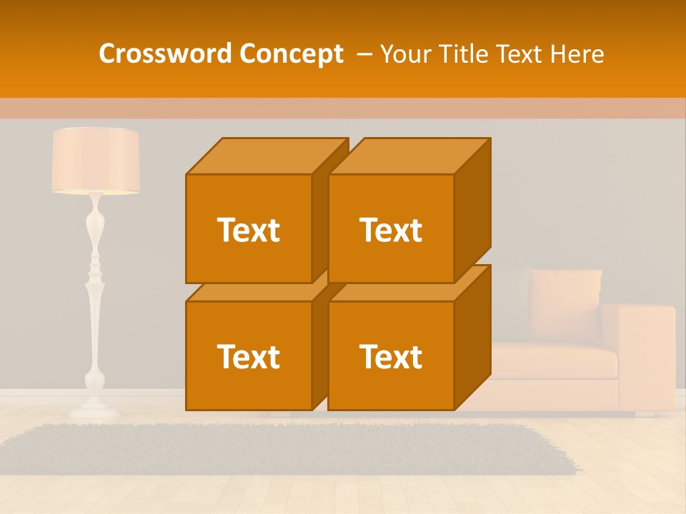 Minimalist Lounge Style PowerPoint Template