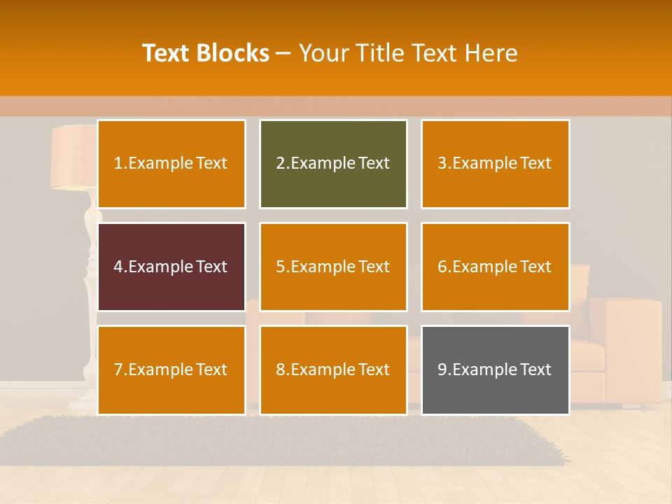 Minimalist Lounge Style PowerPoint Template