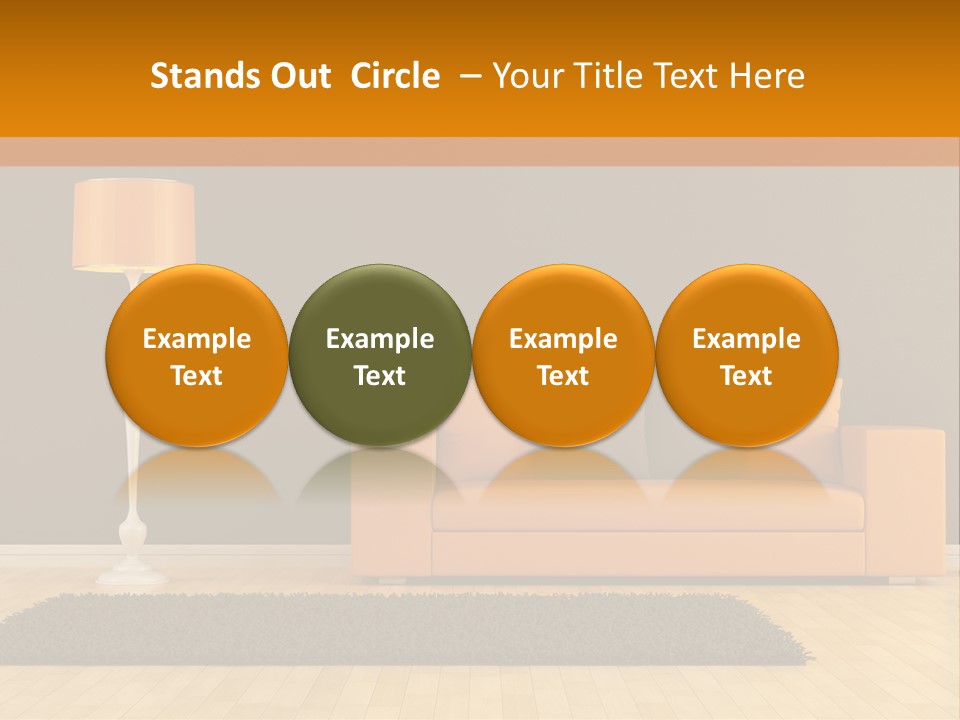 Minimalist Lounge Style PowerPoint Template