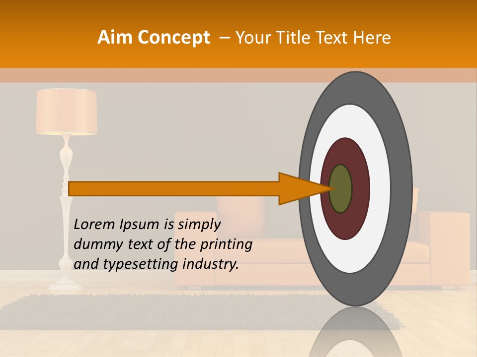 Minimalist Lounge Style PowerPoint Template