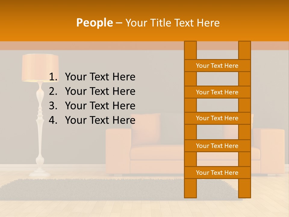 Minimalist Lounge Style PowerPoint Template