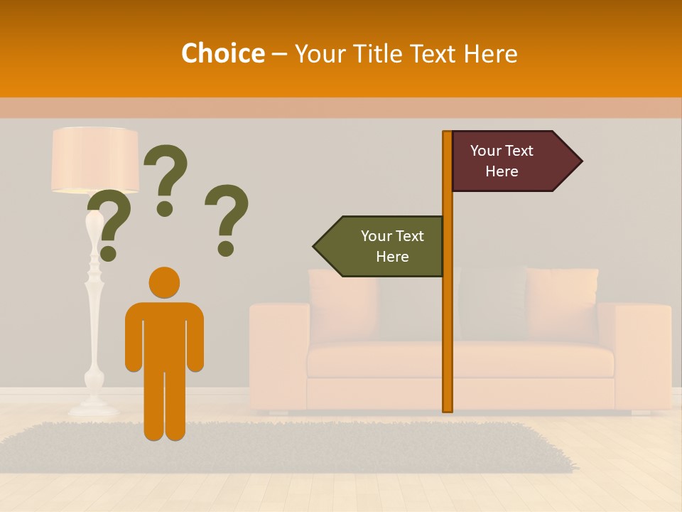 Minimalist Lounge Style PowerPoint Template