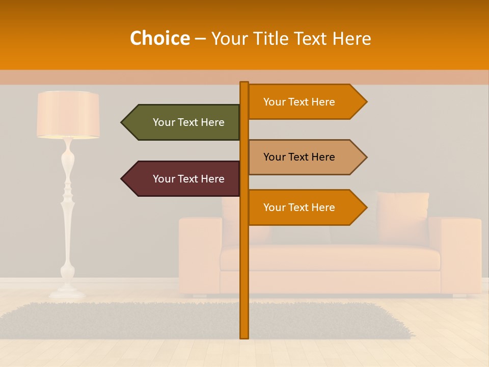 Minimalist Lounge Style PowerPoint Template