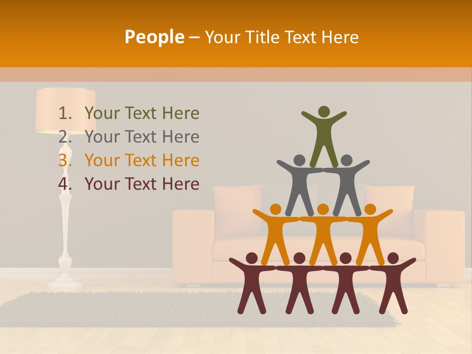 Minimalist Lounge Style PowerPoint Template