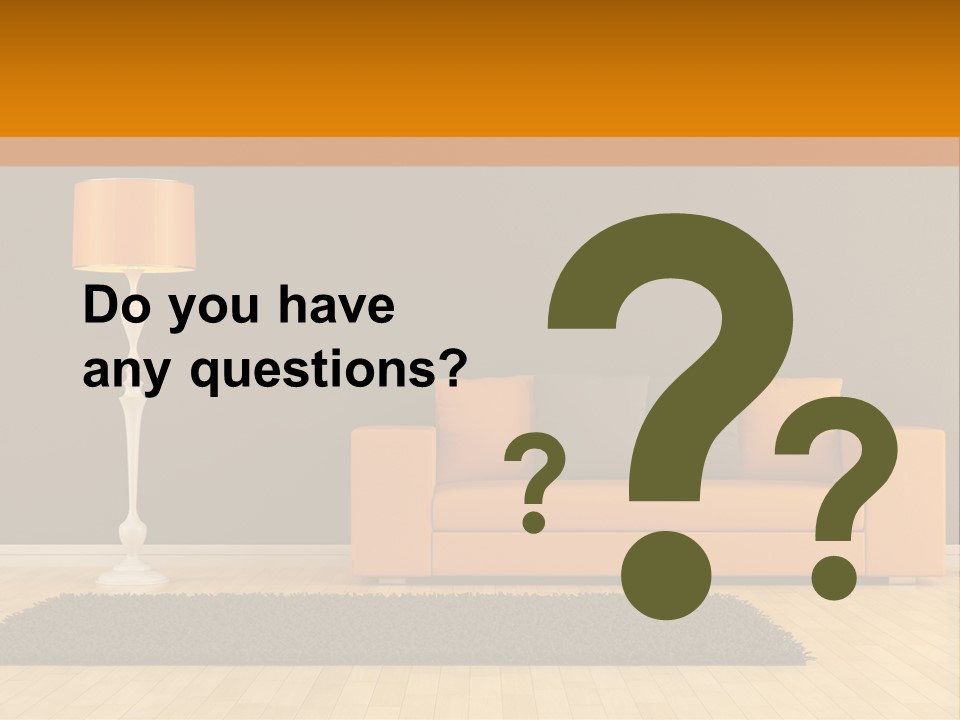 Minimalist Lounge Style PowerPoint Template