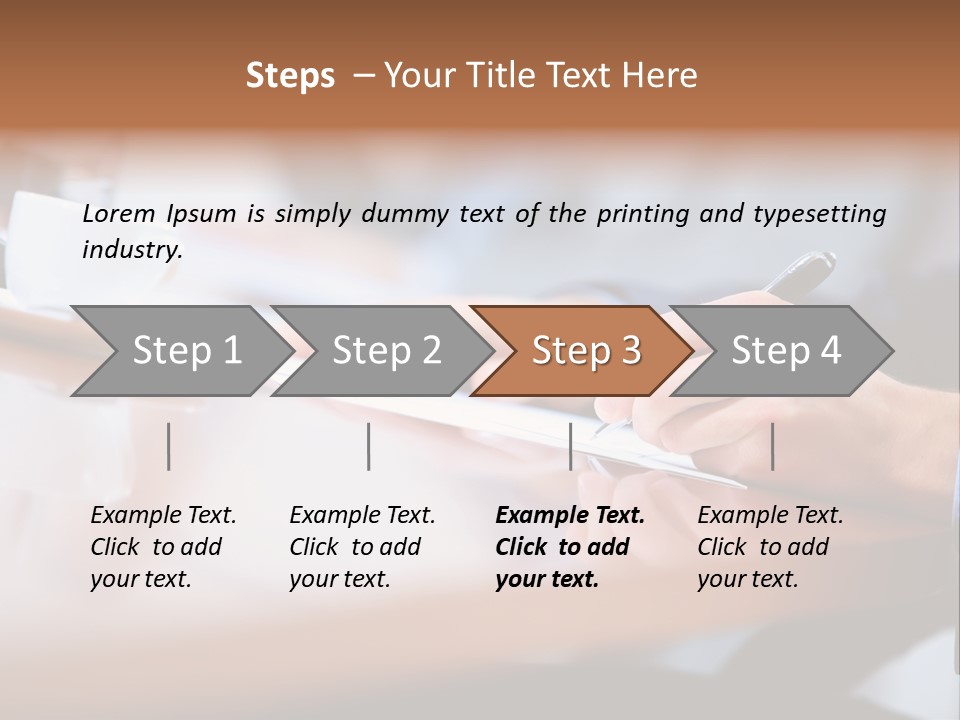 Estate Number Banking PowerPoint Template