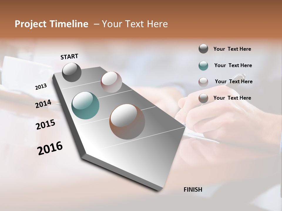 Estate Number Banking PowerPoint Template