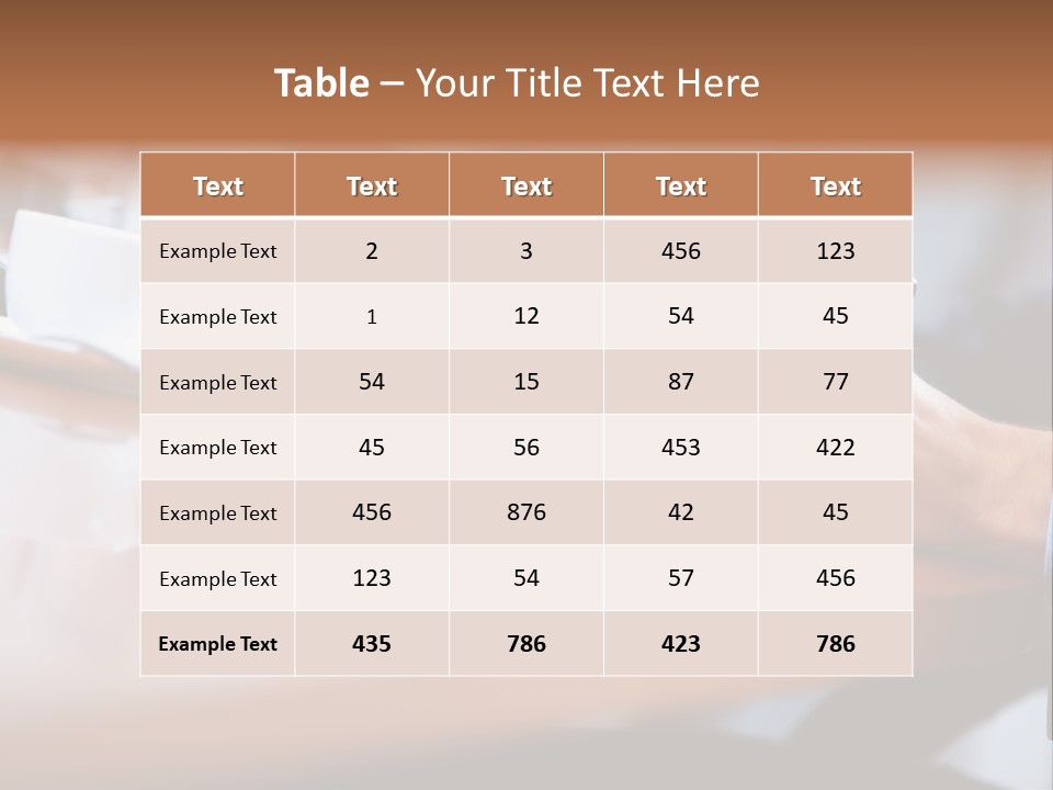 Estate Number Banking PowerPoint Template