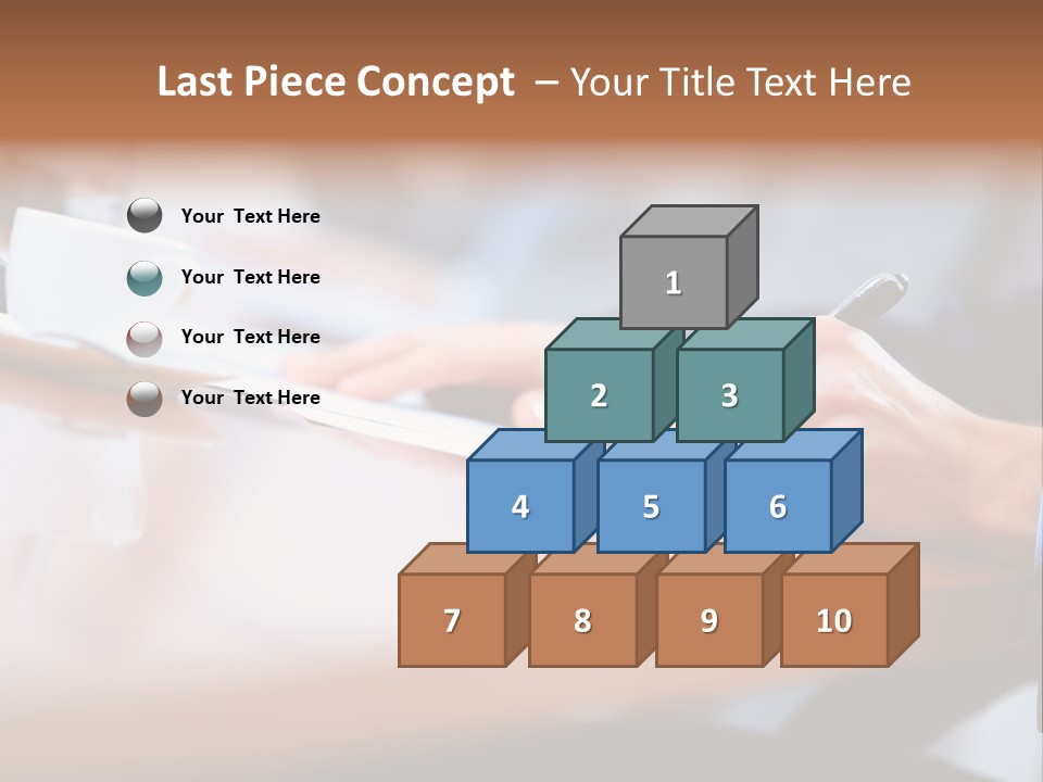 Estate Number Banking PowerPoint Template