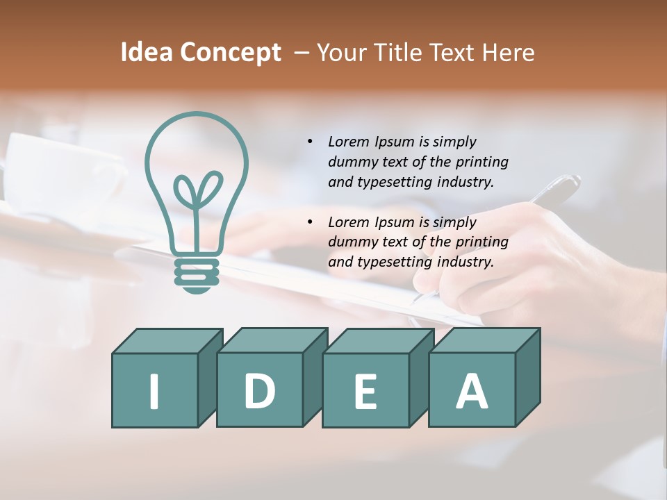 Estate Number Banking PowerPoint Template