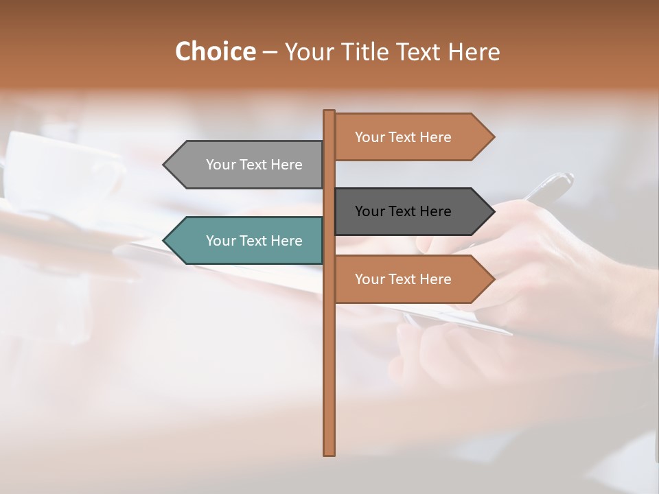 Estate Number Banking PowerPoint Template
