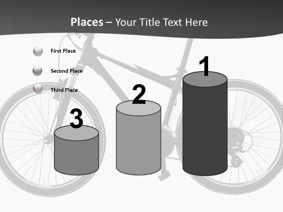 Transport Bike Absorber PowerPoint Template