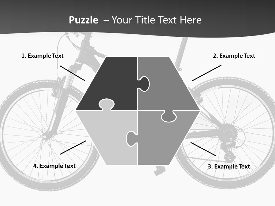 Transport Bike Absorber PowerPoint Template