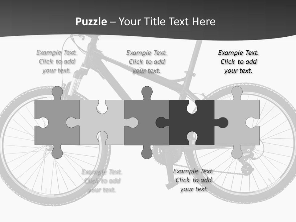 Transport Bike Absorber PowerPoint Template