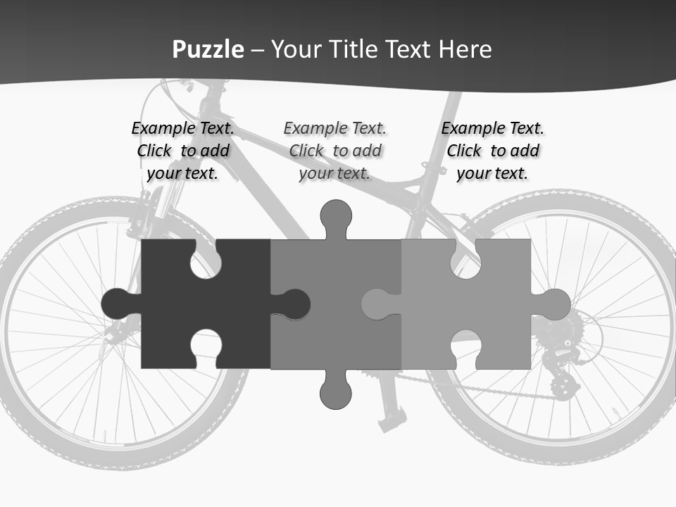 Transport Bike Absorber PowerPoint Template