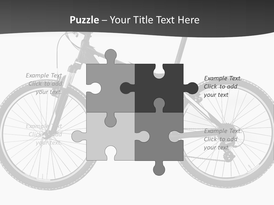 Transport Bike Absorber PowerPoint Template