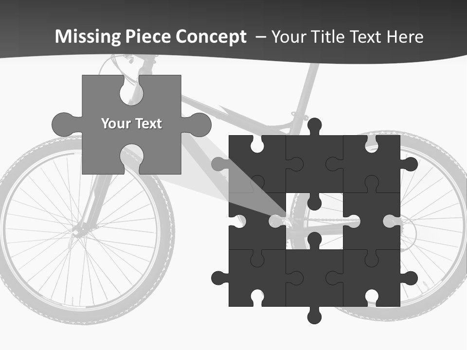 Transport Bike Absorber PowerPoint Template