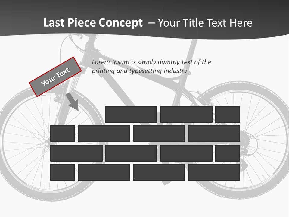 Transport Bike Absorber PowerPoint Template