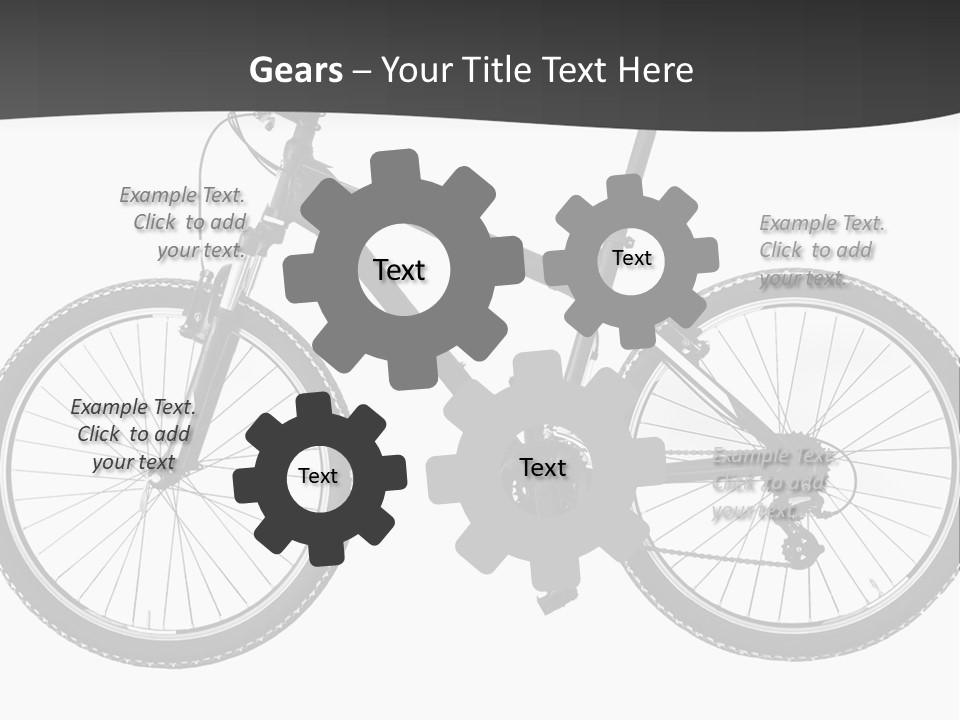Transport Bike Absorber PowerPoint Template
