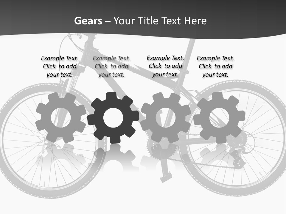 Transport Bike Absorber PowerPoint Template