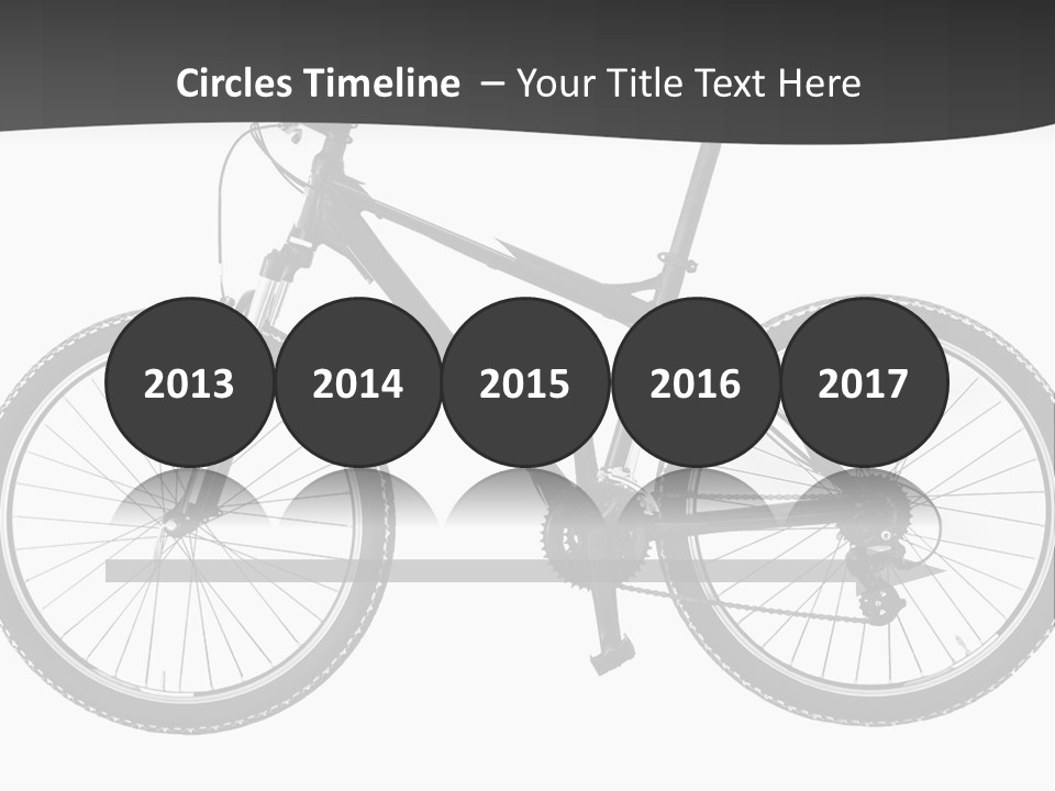 Transport Bike Absorber PowerPoint Template