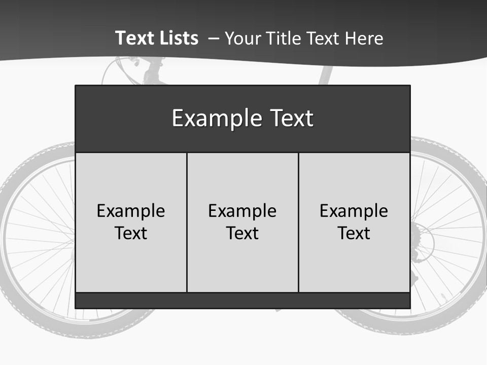 Transport Bike Absorber PowerPoint Template