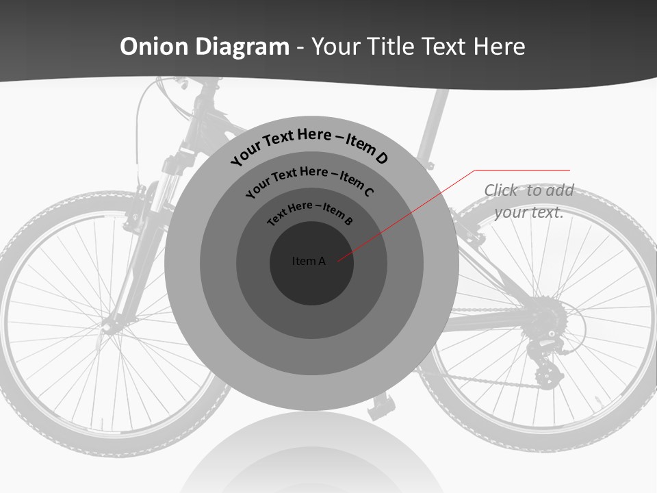 Transport Bike Absorber PowerPoint Template