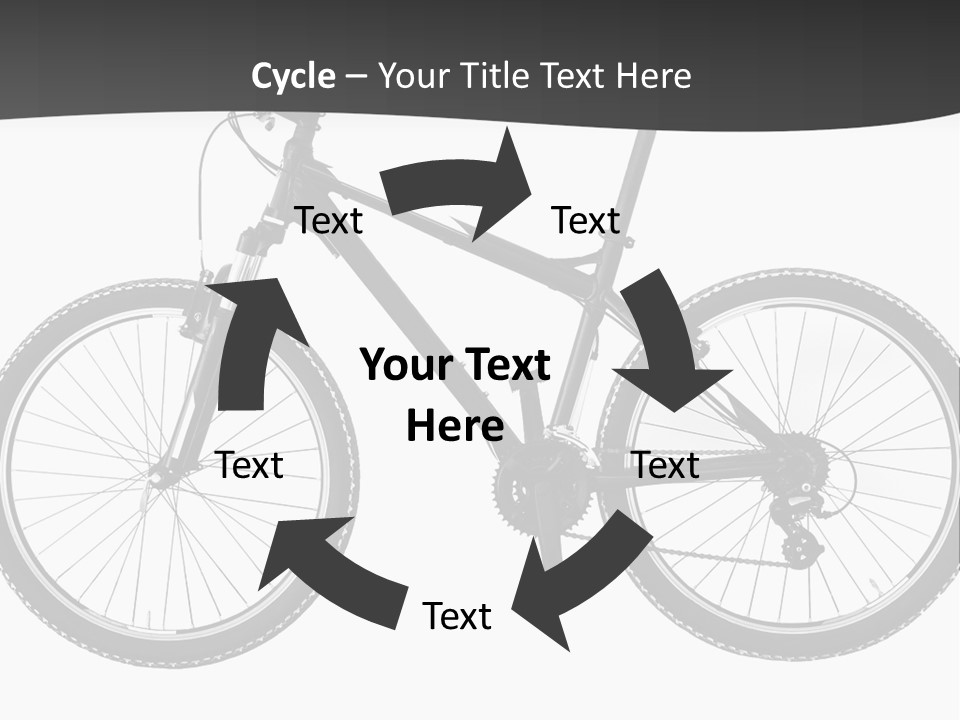 Transport Bike Absorber PowerPoint Template