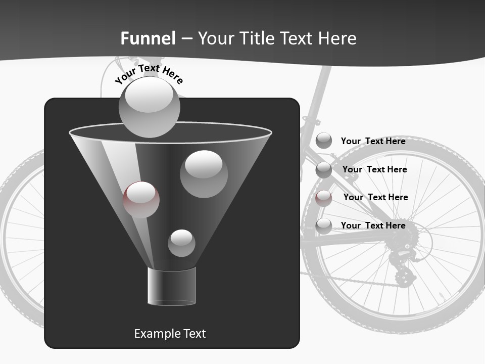 Transport Bike Absorber PowerPoint Template