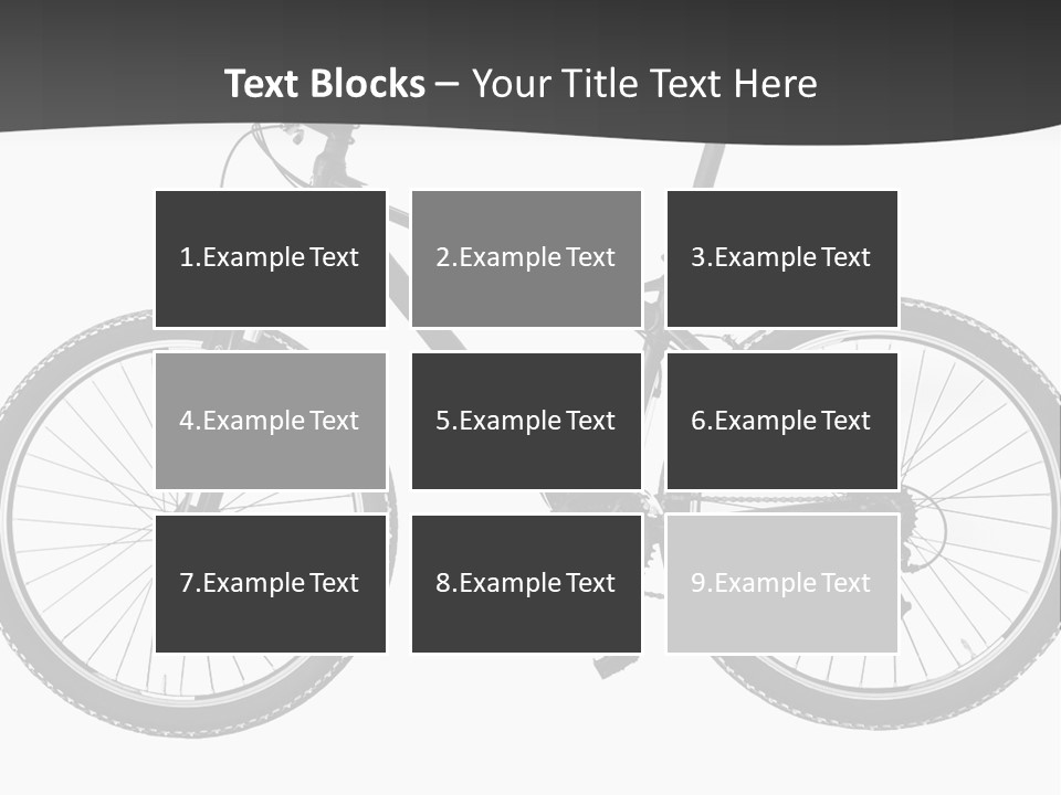 Transport Bike Absorber PowerPoint Template