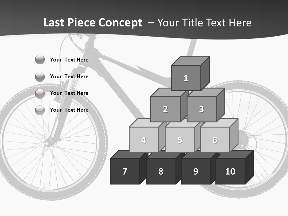 Transport Bike Absorber PowerPoint Template