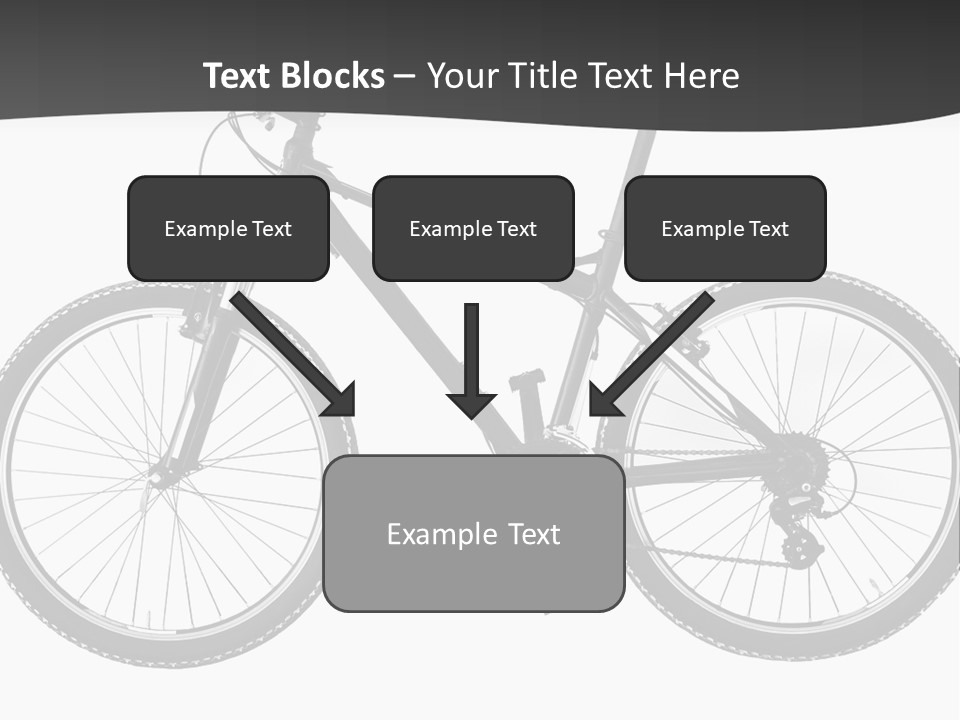 Transport Bike Absorber PowerPoint Template