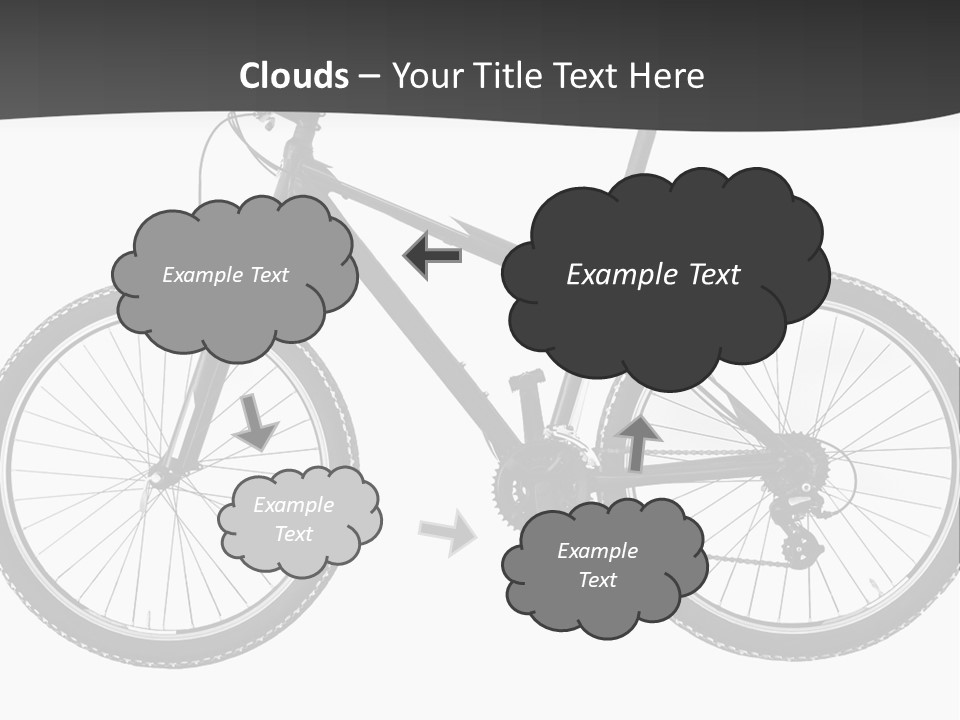 Transport Bike Absorber PowerPoint Template