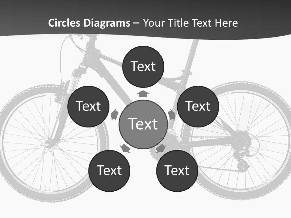 Transport Bike Absorber PowerPoint Template