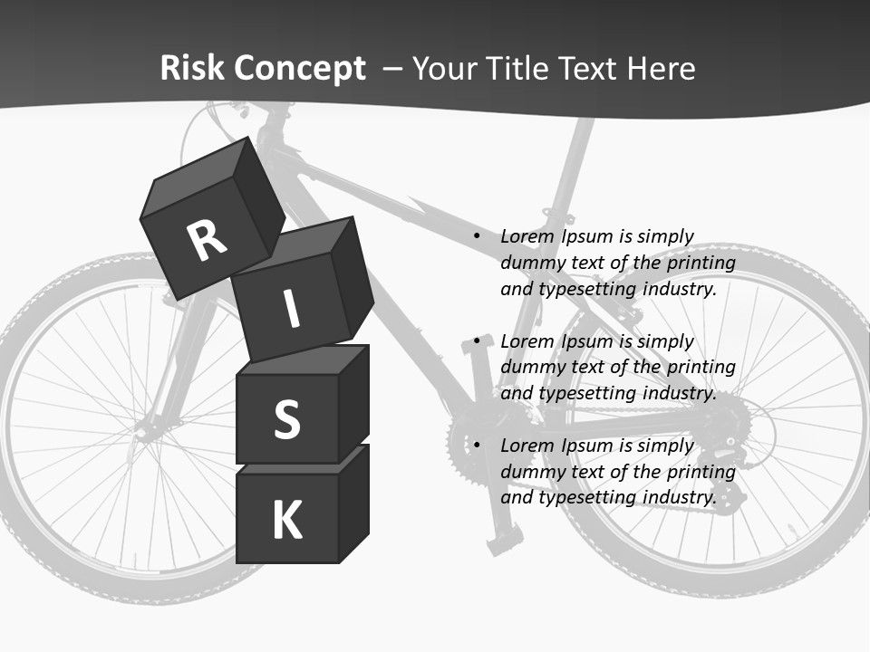 Transport Bike Absorber PowerPoint Template