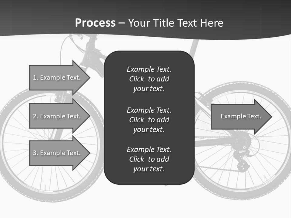 Transport Bike Absorber PowerPoint Template