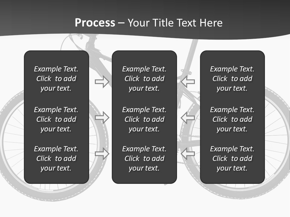 Transport Bike Absorber PowerPoint Template