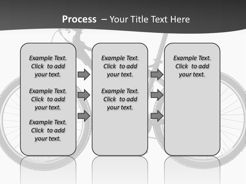Transport Bike Absorber PowerPoint Template