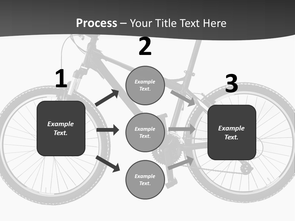 Transport Bike Absorber PowerPoint Template