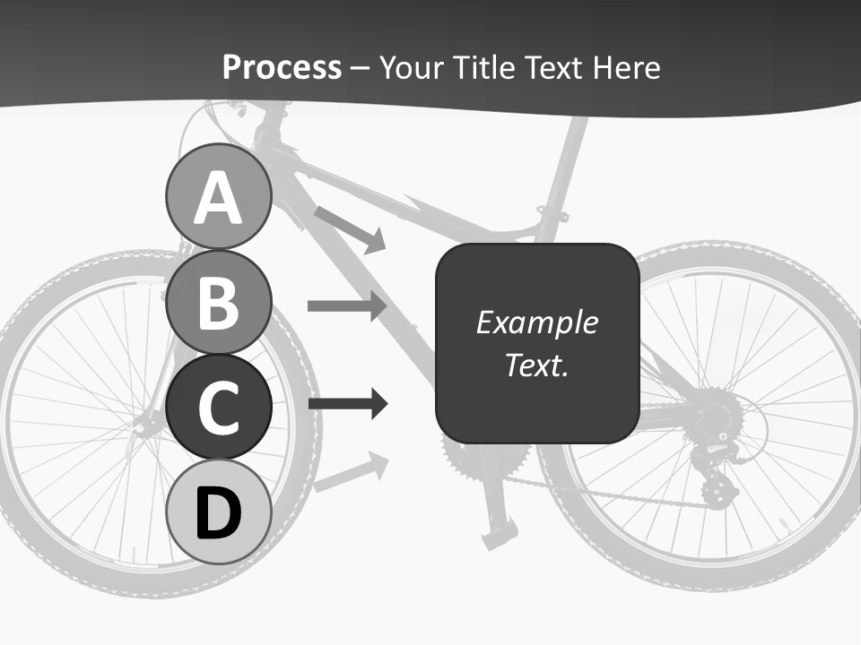 Transport Bike Absorber PowerPoint Template