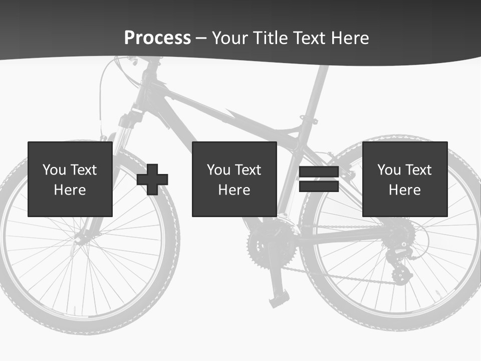 Transport Bike Absorber PowerPoint Template