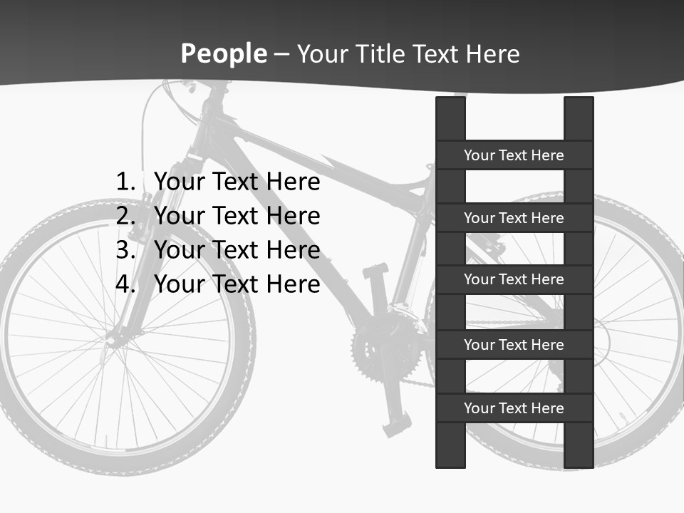 Transport Bike Absorber PowerPoint Template