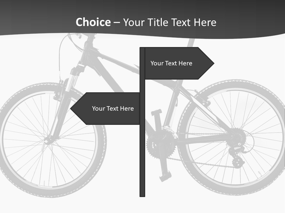 Transport Bike Absorber PowerPoint Template