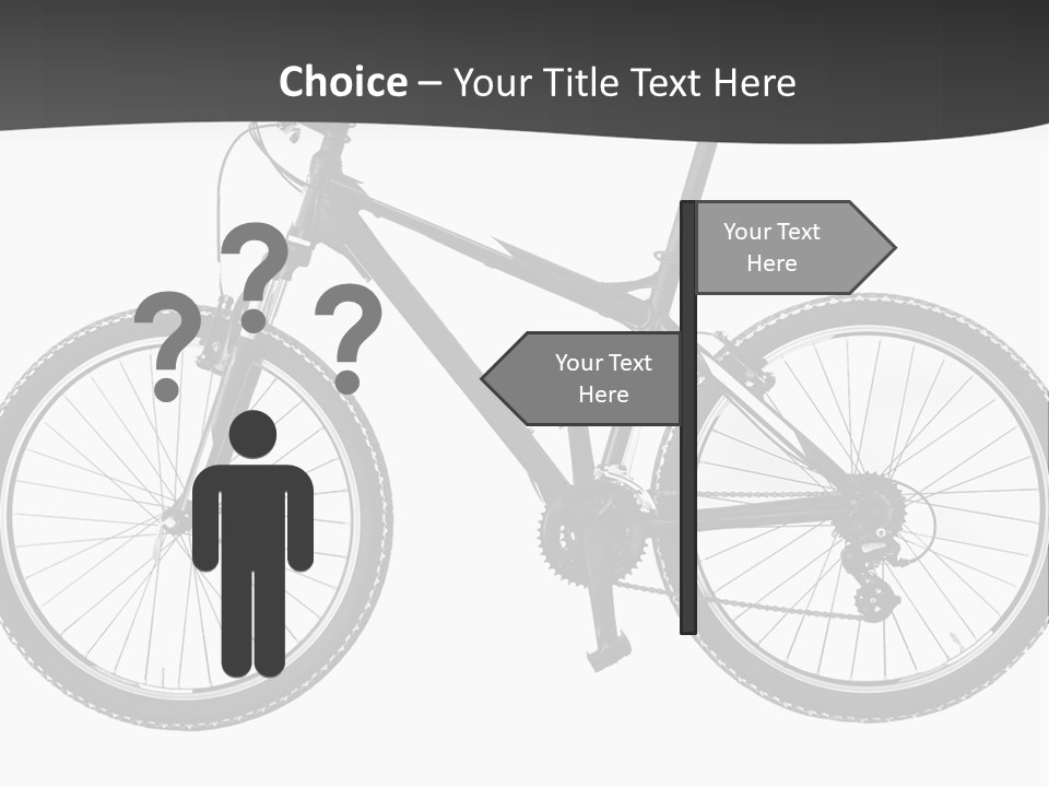 Transport Bike Absorber PowerPoint Template