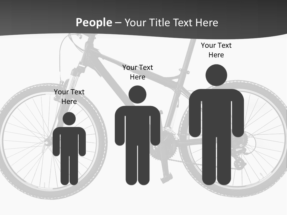 Transport Bike Absorber PowerPoint Template